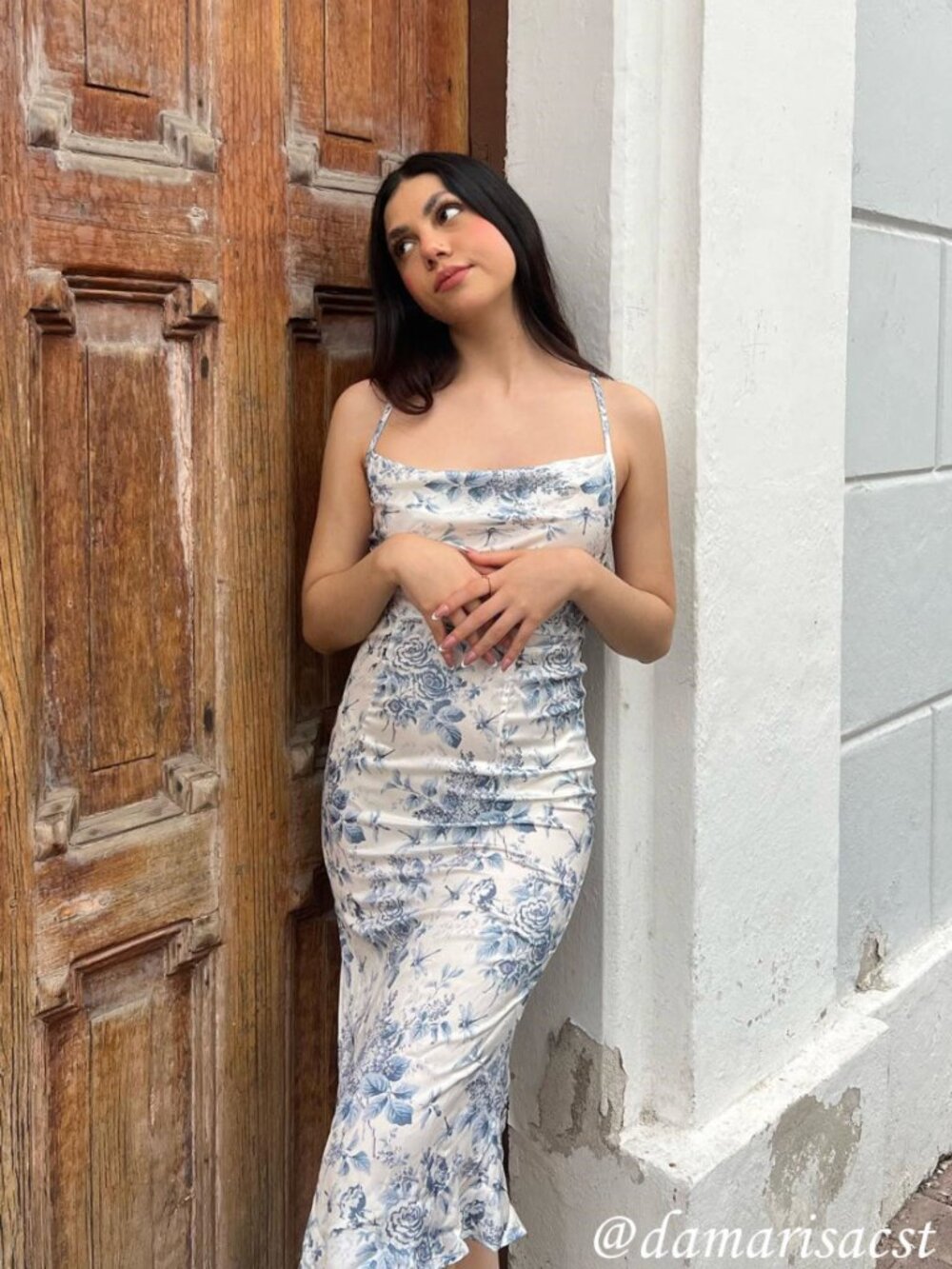 Blue Floral Dress (Never Worn!)